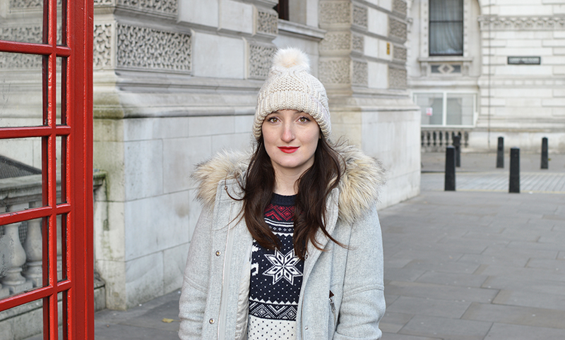 Christmas sweater in London