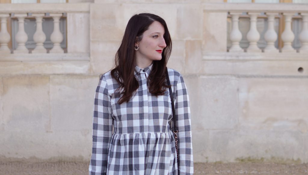 La robe vichy à Versailles