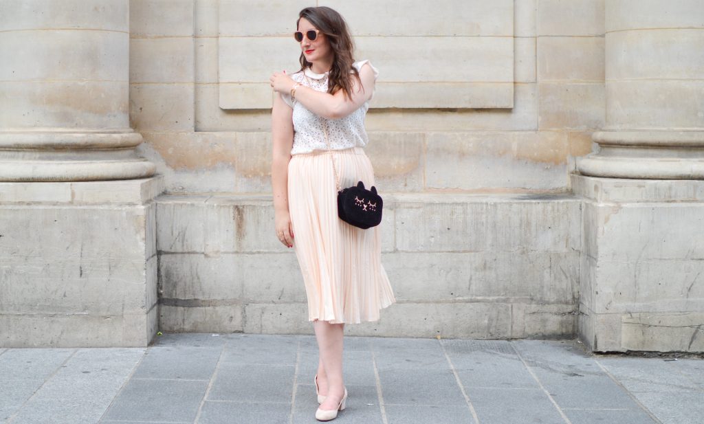 J’ose le total look rose poudré