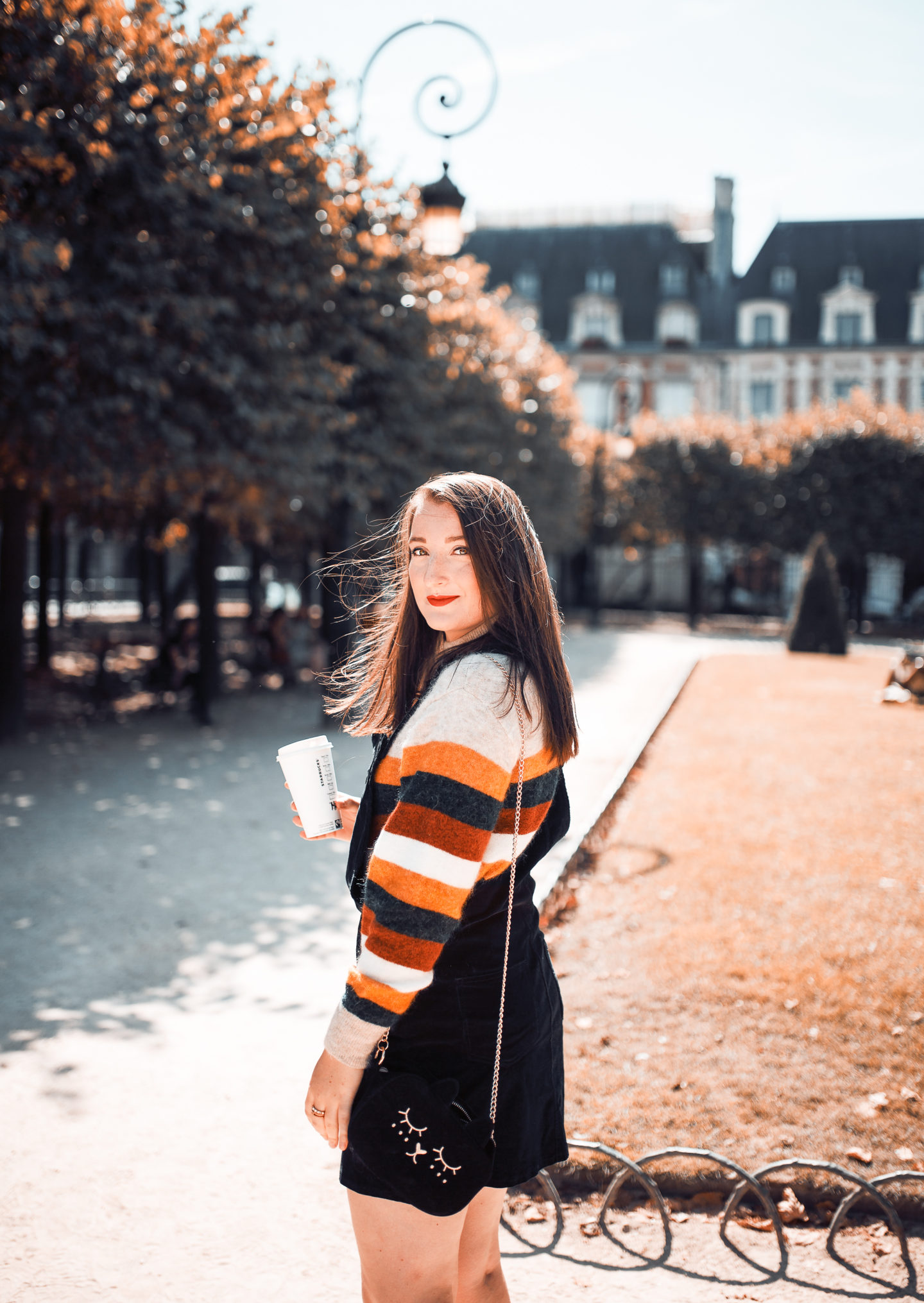 La robe salopette, version automne